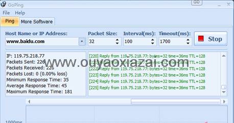 最好用的ping工具_GoPing V1.7 下载