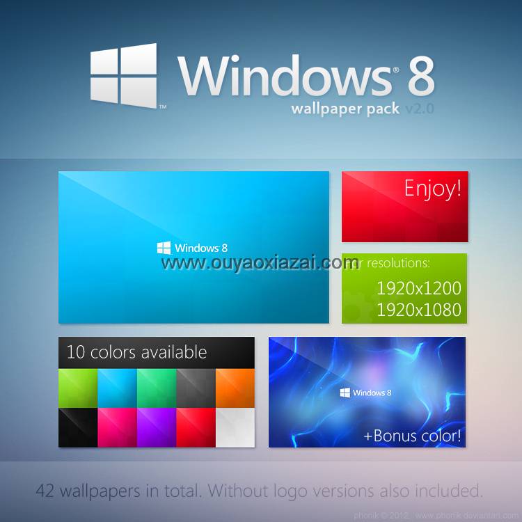 Windows8 Metro壁纸大全 V2.0 下载