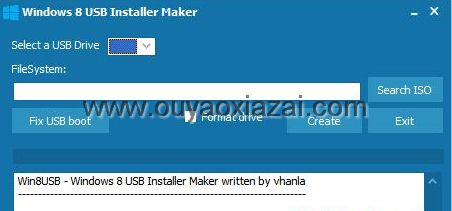 u盘装win8、u盘安装win8工具_Windows8 USB Installer Maker