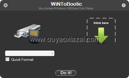 U盘启动盘一键制作工具_WiNToBootic