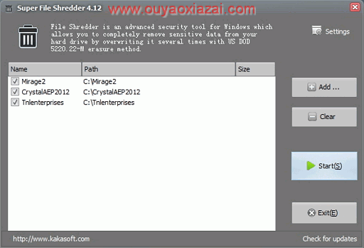 军用级文件粉碎软件_Free File Shredder