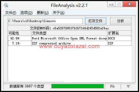 文件类型分析软件_FileAnalysis