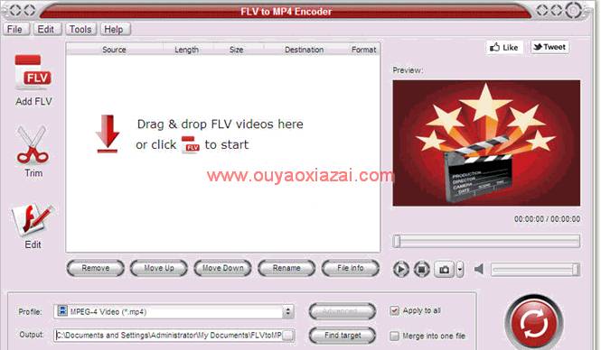 flv转mp4转换器_Flv to MP4 Encoder