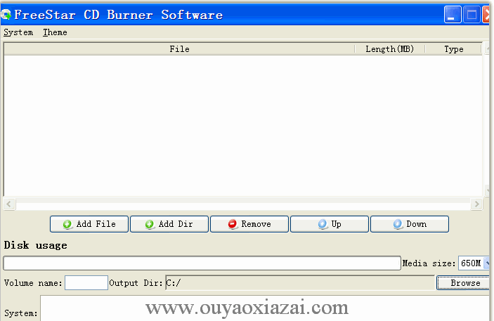 车载cd刻录小工具_FreeStar CD Burner Software