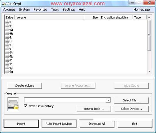 VeraCrypt硬盘分区加密软件 V1.0b 下载