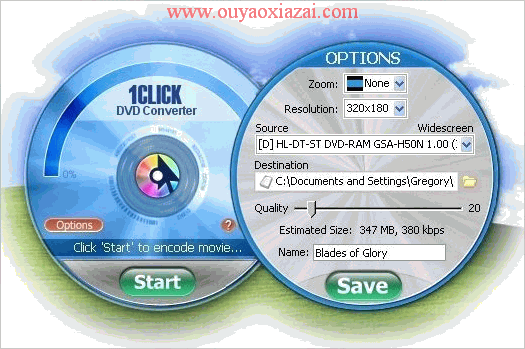 dvd转换器、将dvd转换成其他视频格式_1Click DVD Converter