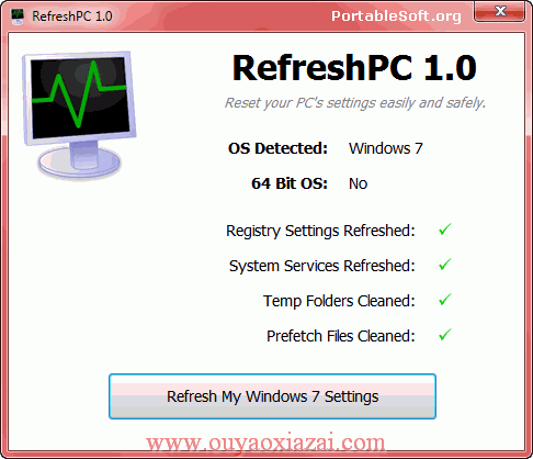 将Win7/Win8系统还原到默认设置_RefreshPC