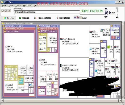 找出硬盘中的大文件_FilePro