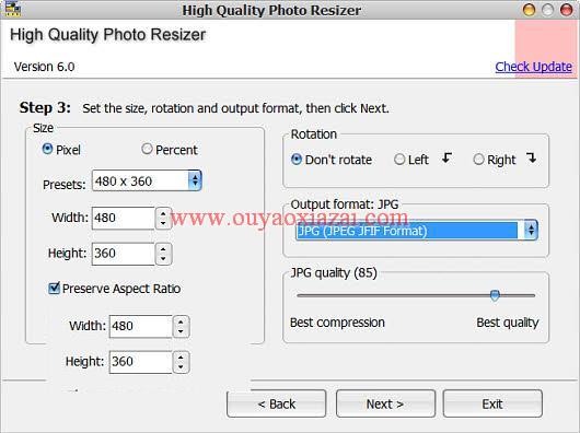 图片尺寸批量调整软件_High Quality Photo Resizer