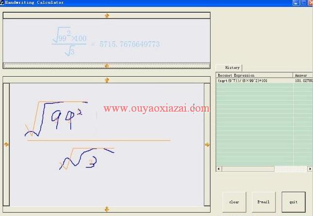 手写计算器_Nokia Handwriting Calculator