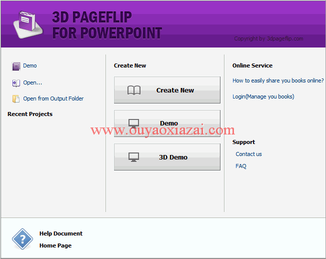 ppt转flash翻页电子书_3D PageFlip for PowerPoint