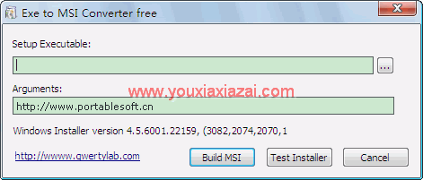 将exe安装包转换成msi安装包_EXE to MSI Converter