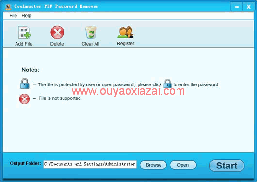 清除PDF文件密码_Coolmuster PDF Password Remover