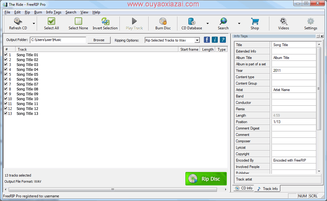 cd转mp3转换器_FreeRIP MP3 Converter