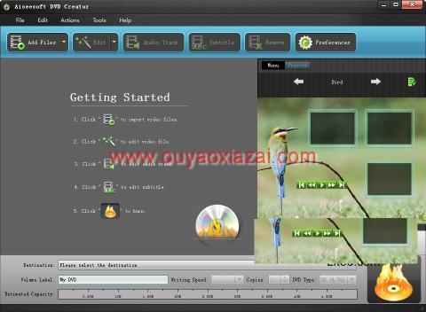 把任何视频刻录成DVD光盘_Aiseesoft DVD Creator