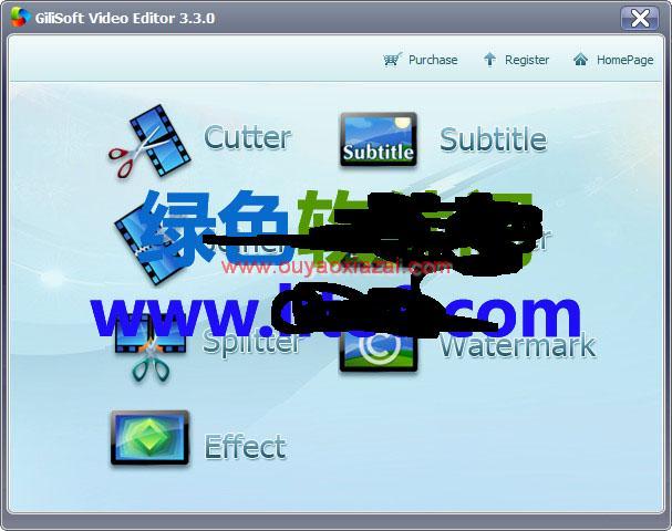 视频分割合并编辑软件_GiliSoft Video Editor