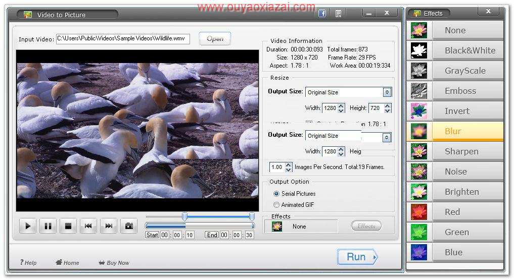 视频转图片_Watermark Software Video to Picture Converter