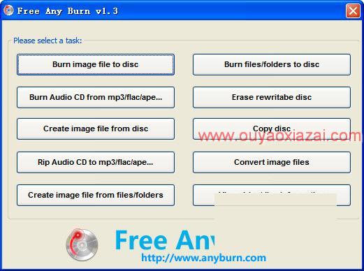 AnyBurn迷你免费刻录软件 V2.9 绿色版