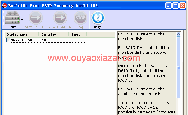 RAID磁盘阵列专用数据恢复工具_Free RAID Recovery