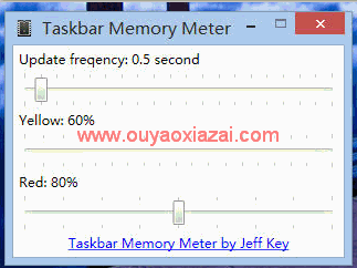 在任务栏上显示硬件信息_Taskbar Memory Meter