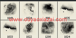 PS星辰/星系笔刷、星云笔刷下载