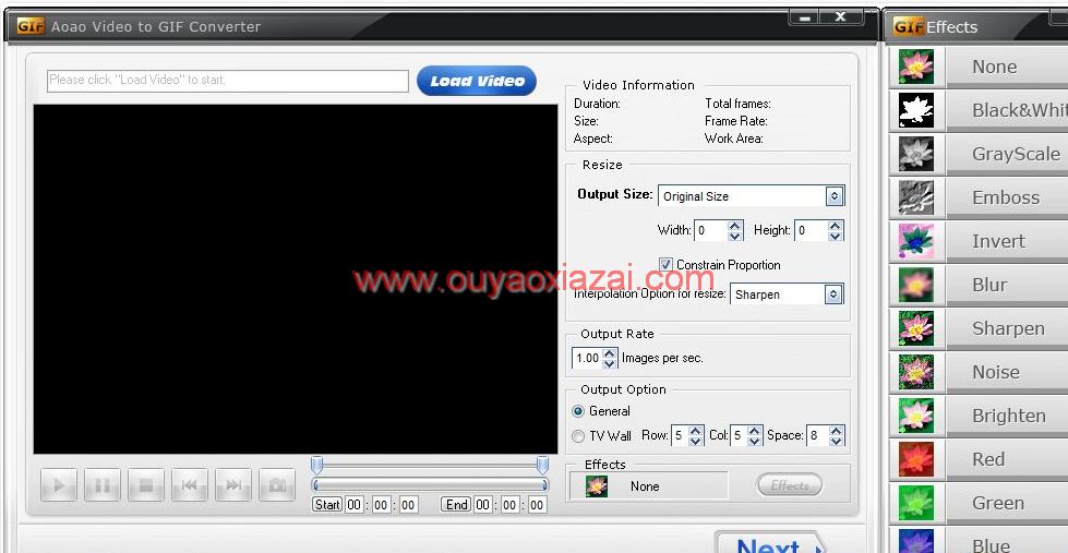 视频转图片、视频转gif_Aoao Video to GIF Converter