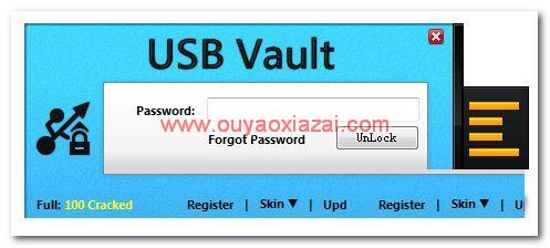 USB加密、U盘加密工具_USB Vault