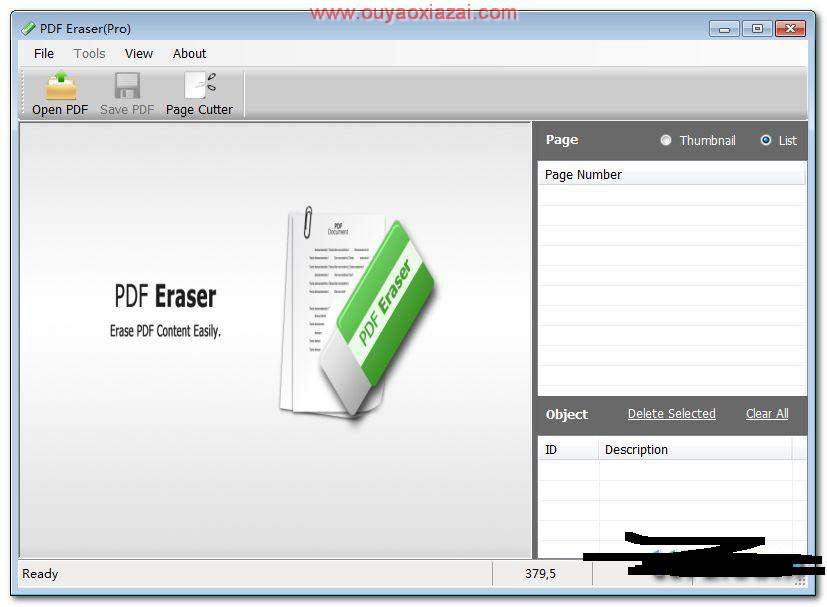 PDF内容删除工具/删除PDF文件中的页面_PDF Eraser