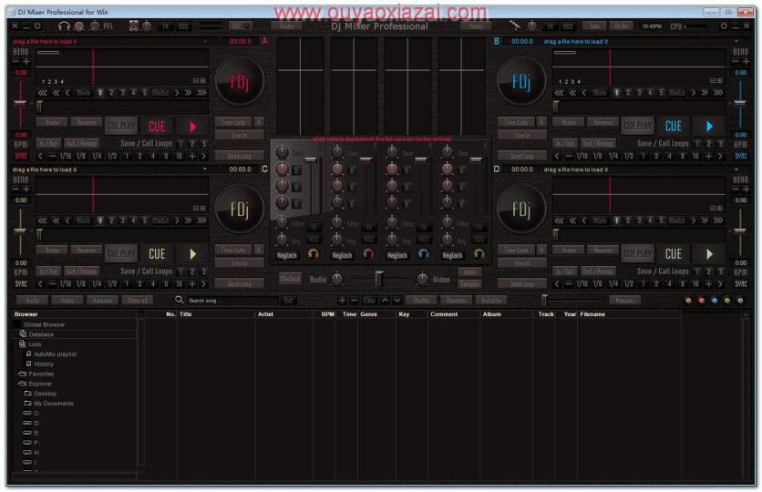 DJ自动混音软件_DJ Mixer V3.6.5