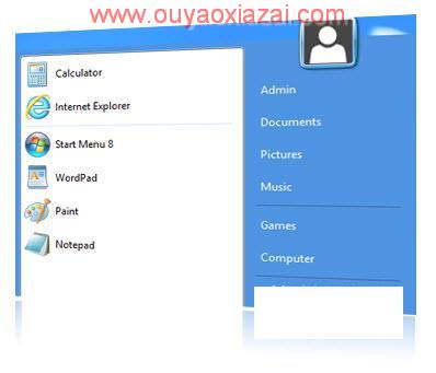给windows8添加开始菜单功能_Start Menu 8