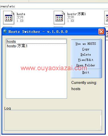 hosts文件内容修改器_Hosts Switcher