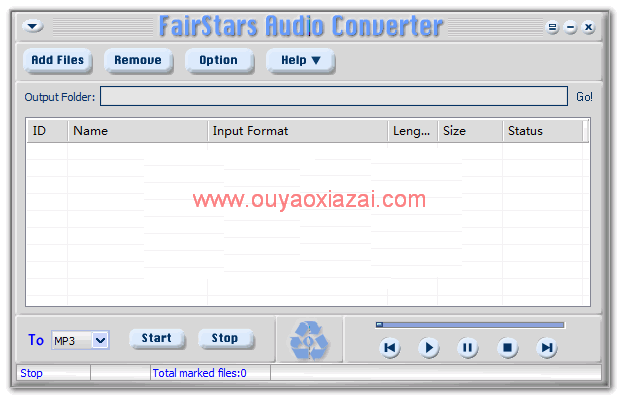 媒体文件格式转换工具_FairStars Audio Converter