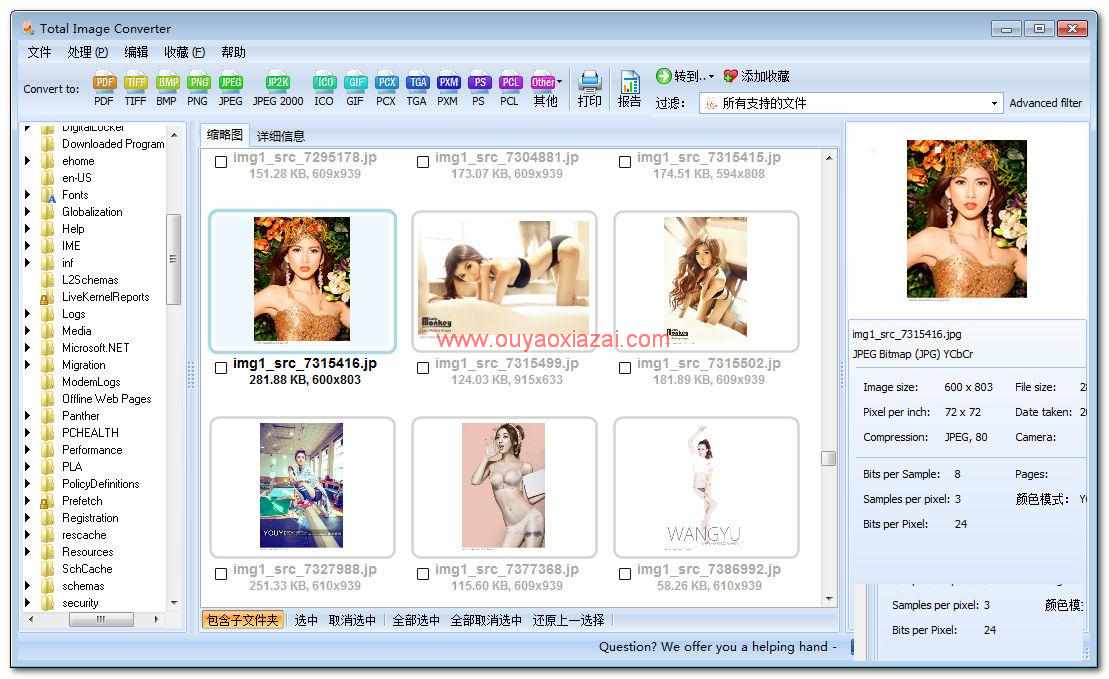 多功能图片编辑转换处理_CoolUtils Total Image Converter