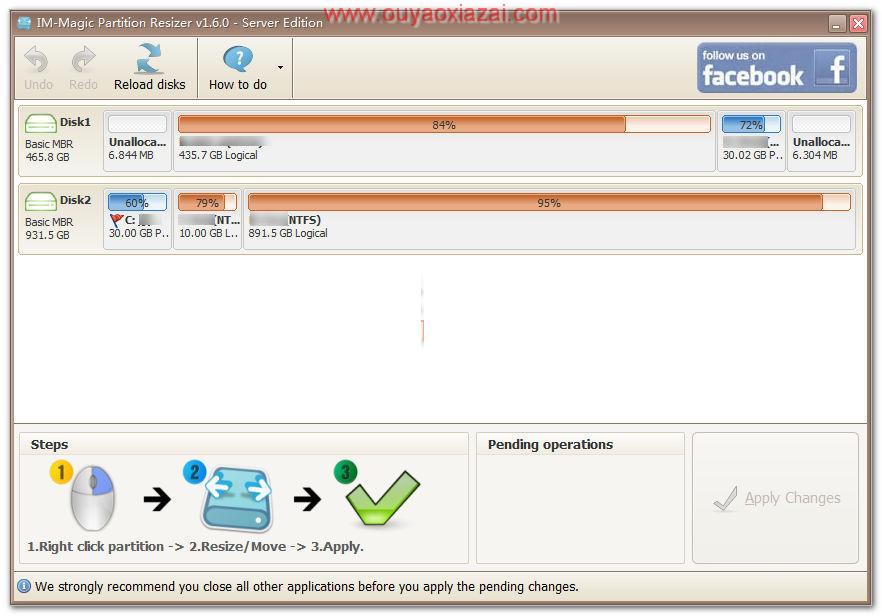 服务器磁盘管理工具_IM-Magic Partition Resizer Server