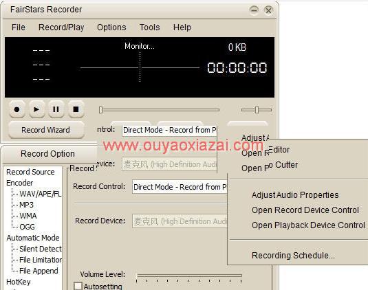 FairStars Recorder