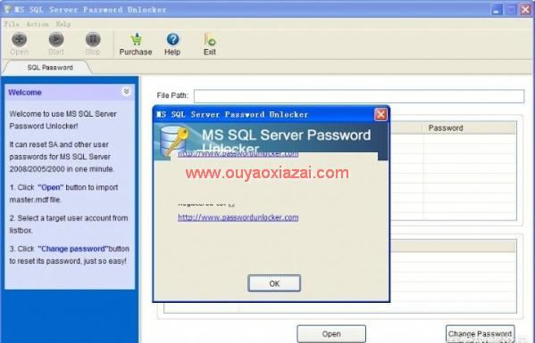 MSSQL数据库密码破解_MS SQL Server Password Unlocker