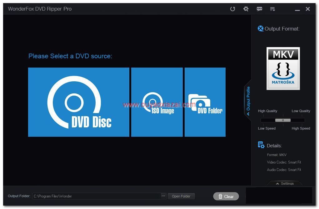 DVD视频抓取转换利器_WonderFox DVD Ripper