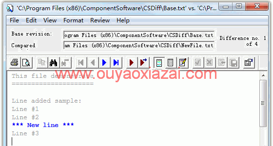 csdiff老牌的文件(夹)比较工具5.0