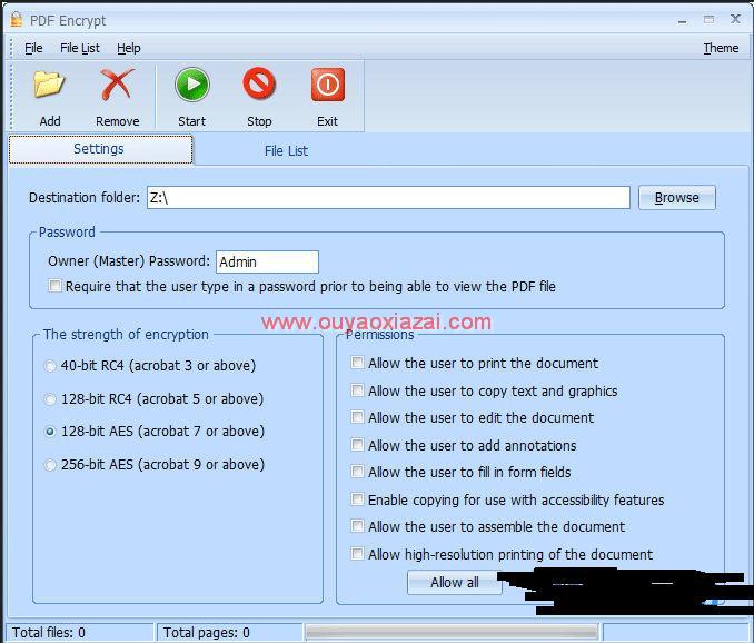 PDF批量加密软件_PDFArea Software PDF Encrypt