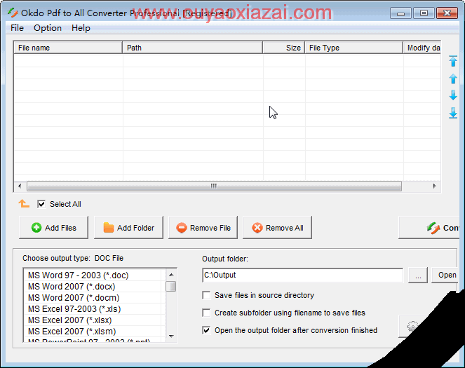 多功能pdf转换器_Okdo Pdf to All Converter