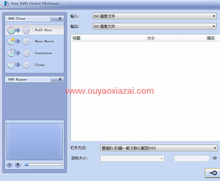 DVD光盘1比1复制拷贝工具_Any DVD Cloner