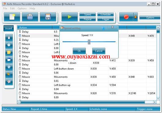 鼠标操作记录记录回放工具_Axife Mouse Recorder