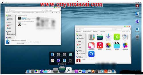 仿苹果界面、仿苹果桌面主题_Windows iOS9 Skin Pack