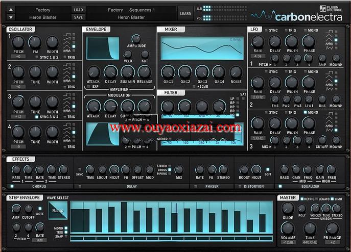 免费的音频合成软件_Plugin Boutique Carbon Electra