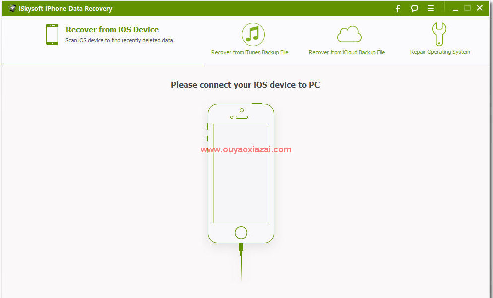 iPhone手机数据恢复_iSkysoft iPhone Data Recovery