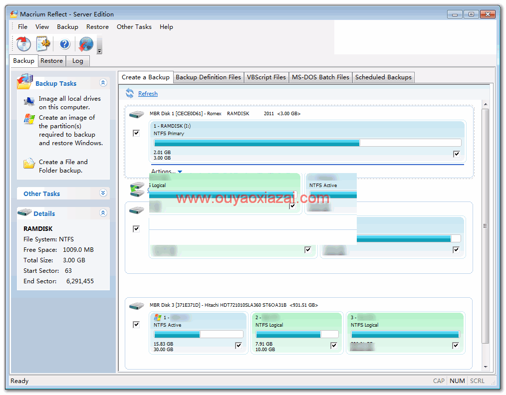 服务器专用磁盘映像软件_Macrium Reflect Server