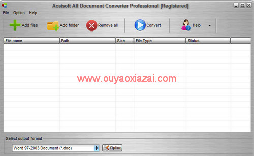 万能文件格式转换器_Aostsoft All Document Converter