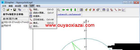 ZGrapher绘制函数曲线软件 V1.4 汉化版