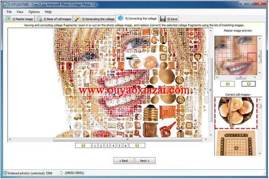 马赛克拼贴画制作软件_Artensoft Photo Collage Maker