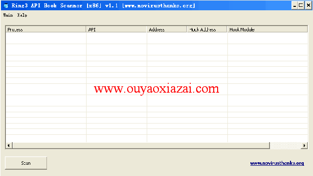 恶意软件API钩子扫描_Ring3 API Hook Scanner